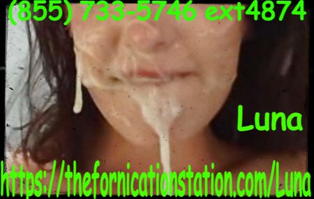 Cum guzzling slut 
