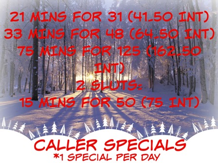 cheap phone sex specials