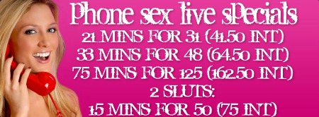 phone sex line specials